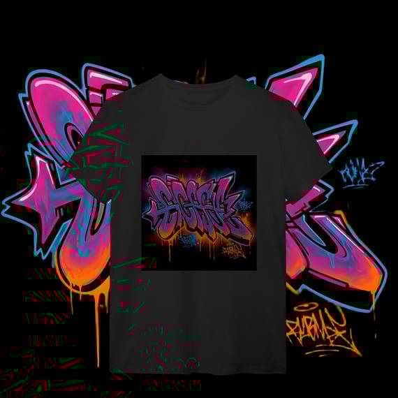 Camisa Grafite urbano abstrato