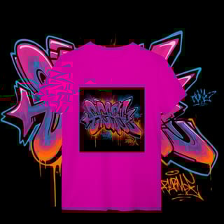 Nome do produto Camisa Grafite urbano abstrato