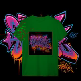 Nome do produto Camisa Grafite urbano abstrato