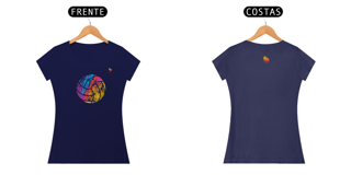Camiseta Femininia Vôlei Art
