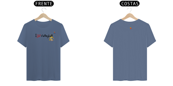 Camiseta Unisex Love Vôlei