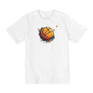 Nome do produto Camiseta Infantil Basquete Art