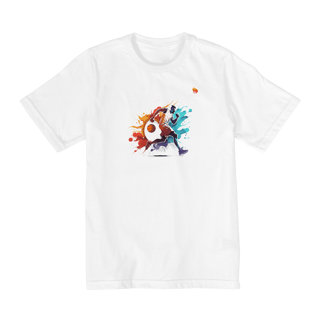 Nome do produto Camiseta Infatil Basquete Art Game