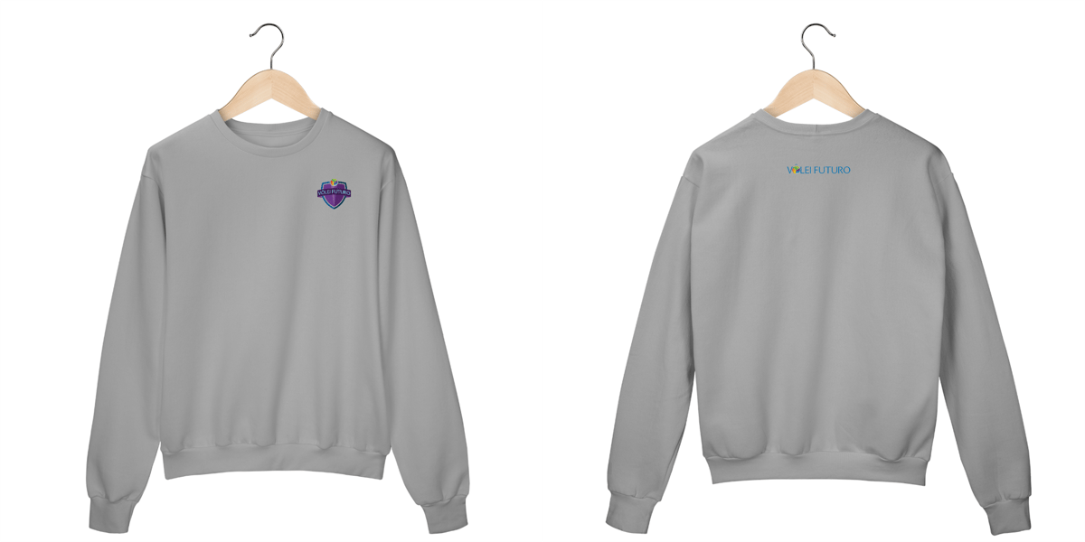 Nome do produto: Moletom Básico Vôlei Futuro Unisex