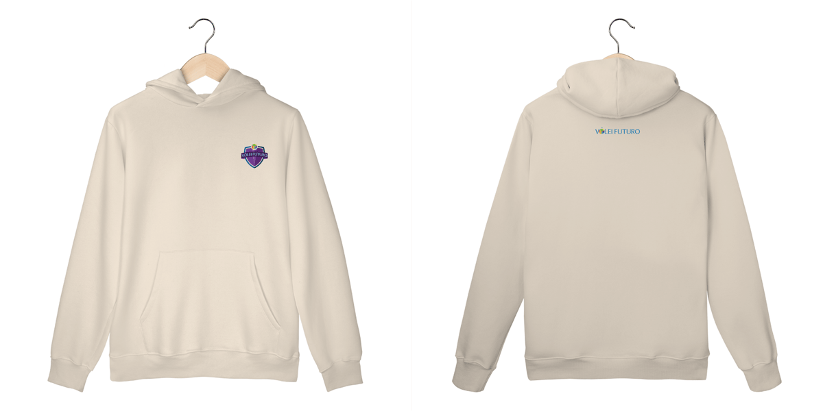 Nome do produto: Moletom Canguru Vôlei Futuro Unisex