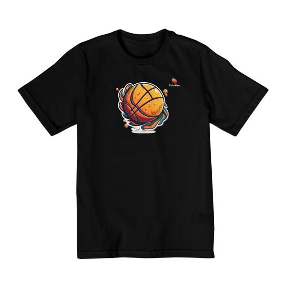 Camiseta Infantil Basquete Art