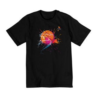 Nome do produto Camiseta Infantil Basquete Art Ball