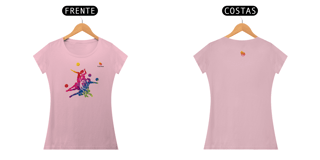 Camiseta Feminina Vôlei Art Dig