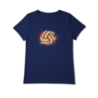 Nome do produto Camiseta Feminina Vôlei Art