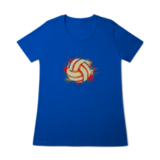 Nome do produto Camiseta Feminina Vôlei Art