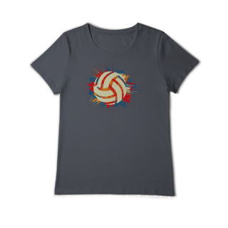 Nome do produto Camiseta Feminina Vôlei Art