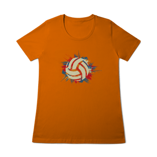 Nome do produto Camiseta Feminina Vôlei Art
