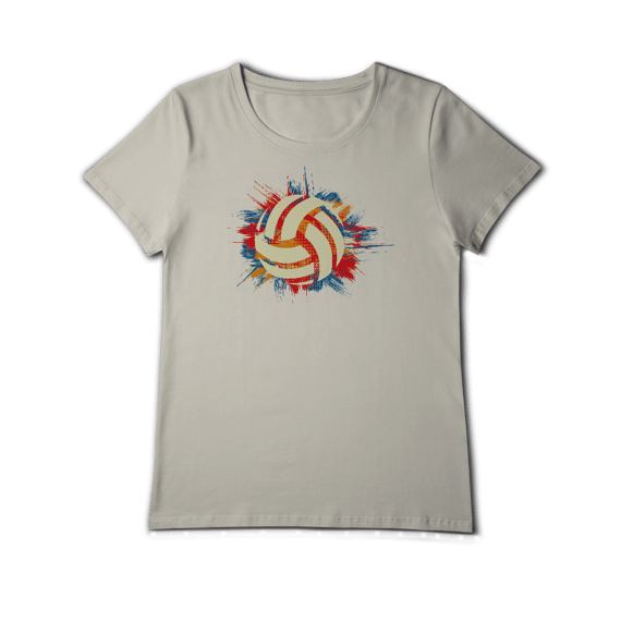 Camiseta Feminina Vôlei Art