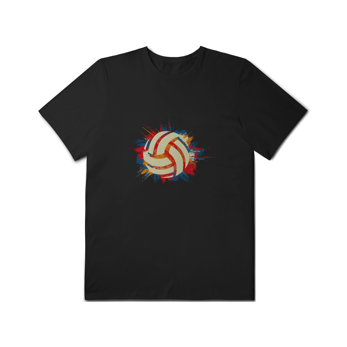 Nome do produto: Camiseta Plus Size Vôlei Art