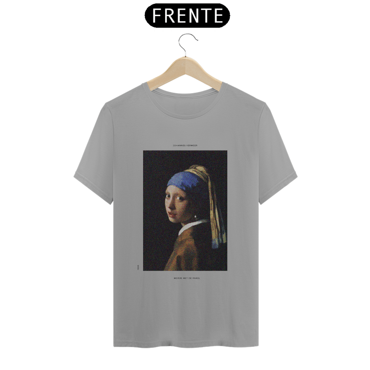 Nome do produto: Camiseta Meisje met de parel | Johannes Vermeer