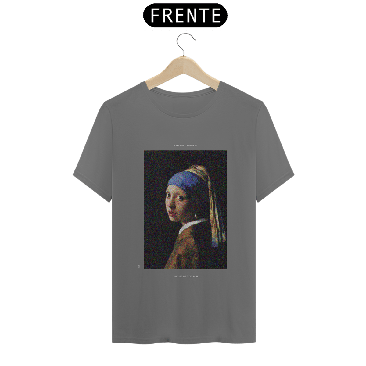 Nome do produto: Camiseta Meisje met de parel Johannes Vermeer | Estonada