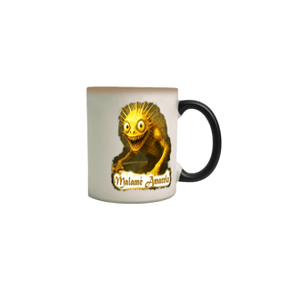 Nome do produto CANECA MALAMÉ AMARELO MÁGICO