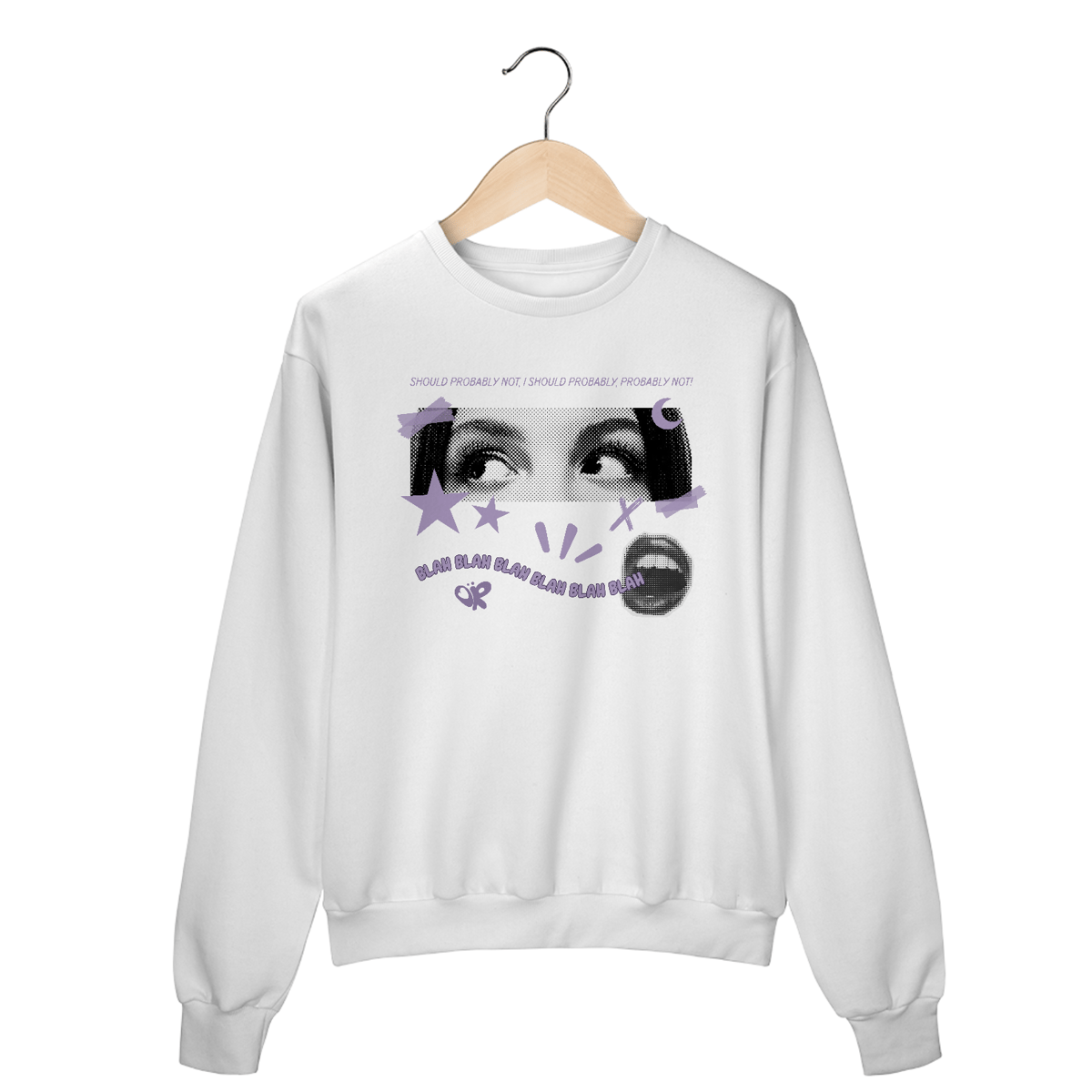 Nome do produto: Moletom - Bad idea right? - Olivia Rodrigo