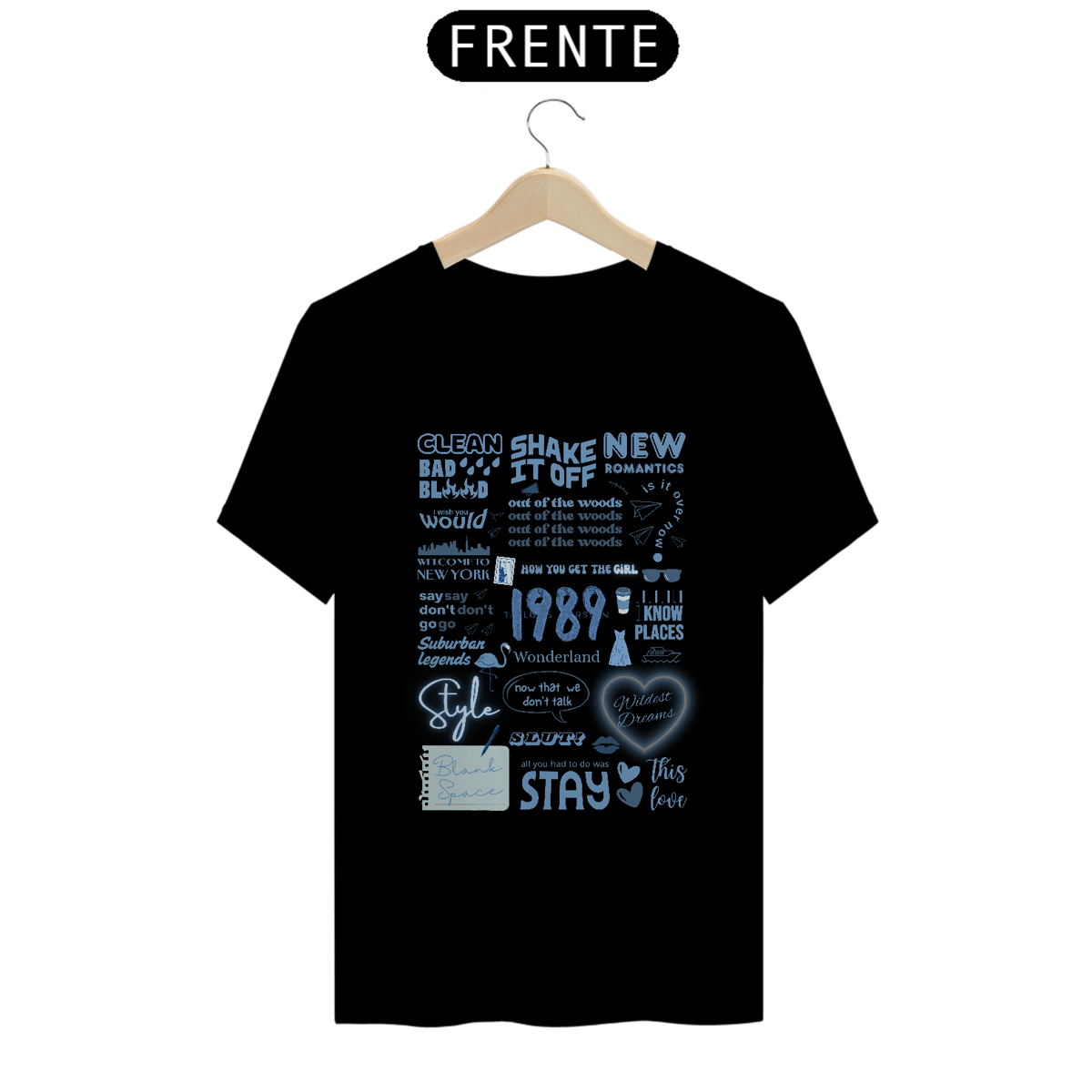 Nome do produto: Camiseta - 1989 - Taylor Swift