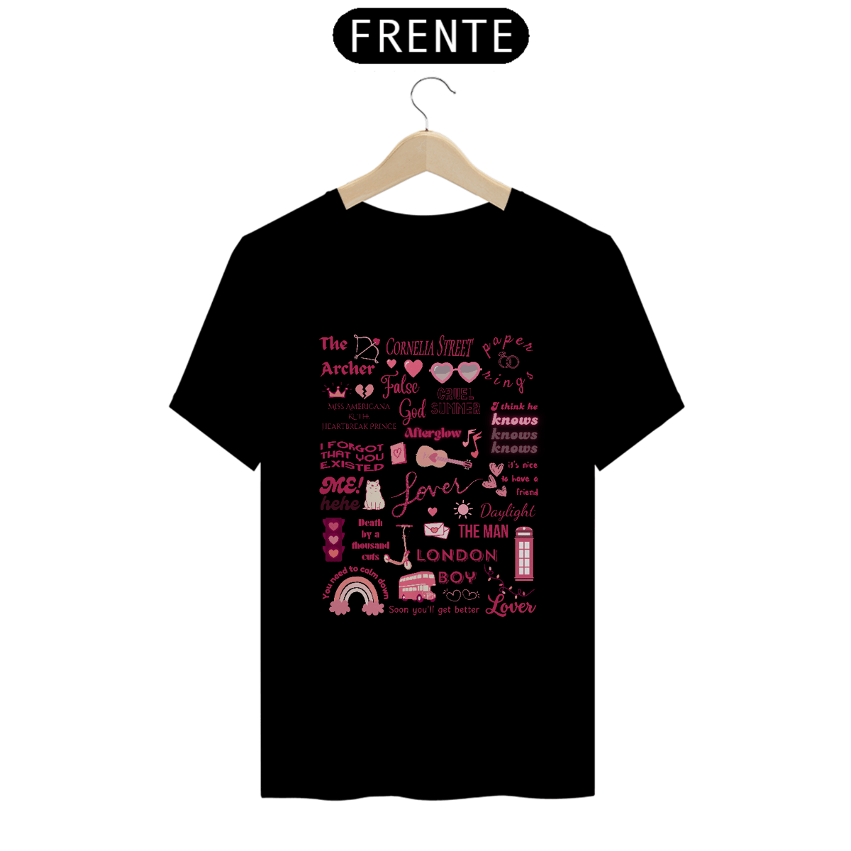Nome do produto: Camiseta - Lover - Taylor Swift