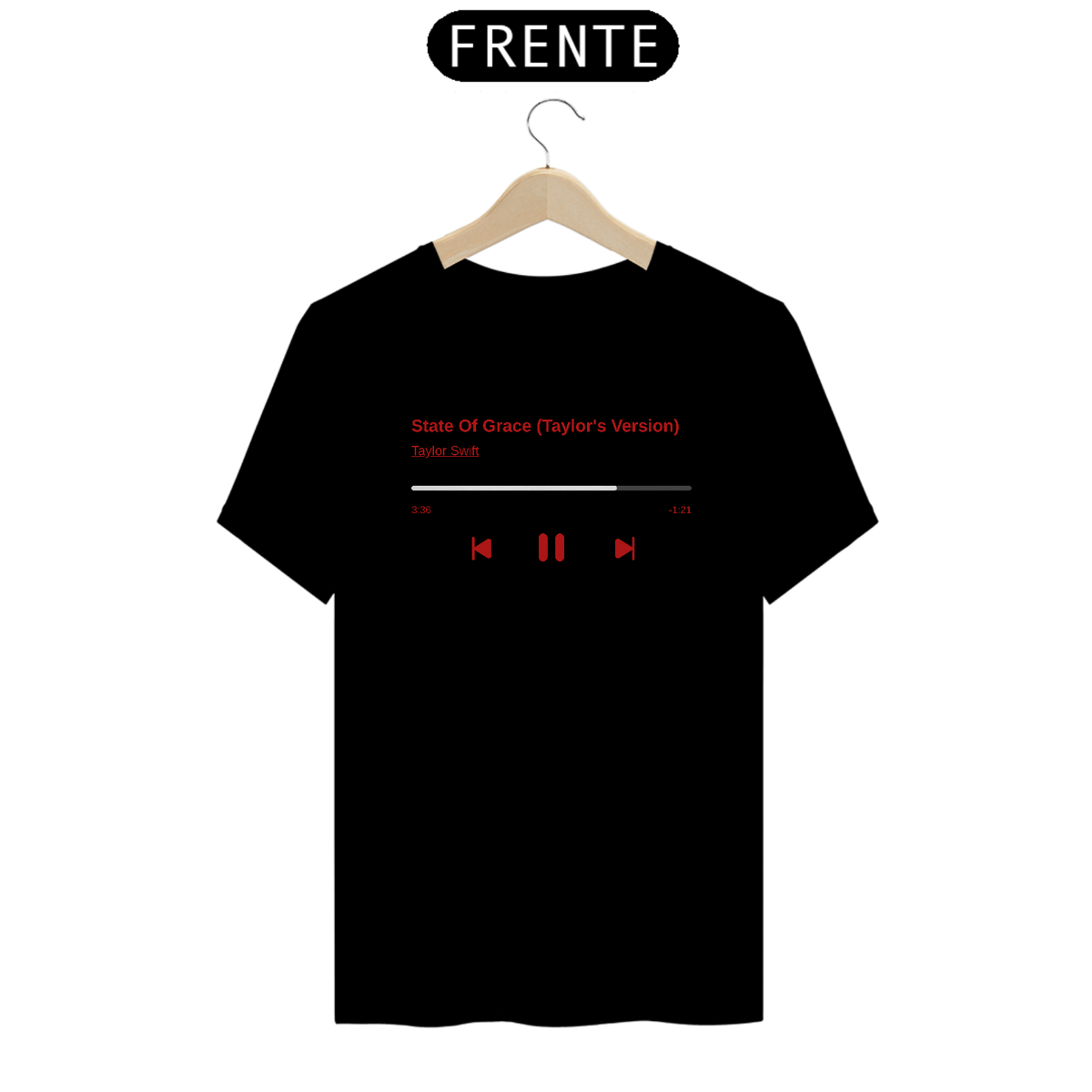 Nome do produto: Camiseta - State of Grace - Taylor Swift