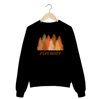 Nome do produto Moletom - Evermore pine trees - Taylor Swift