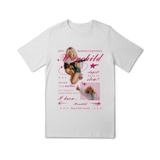 Nome do produto Baby Tee - Manchild - Sabrina Carpenter