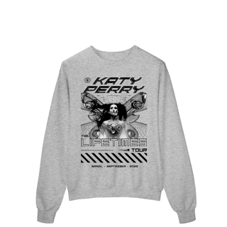 Nome do produto Moletom - The Lifetimes Tour arte preta - Katy Perry