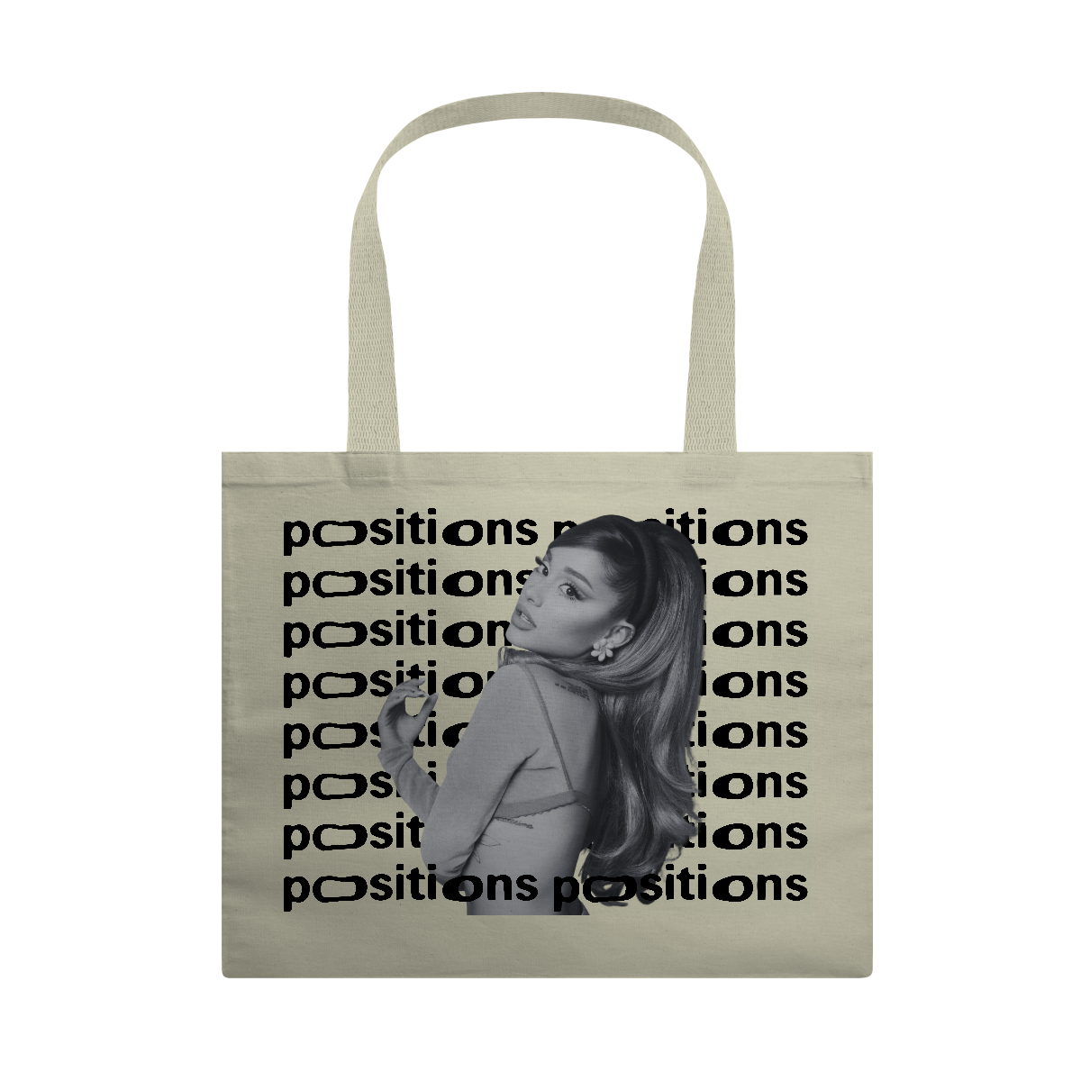 Nome do produto: Ecobag - Positions - Ariana Grande