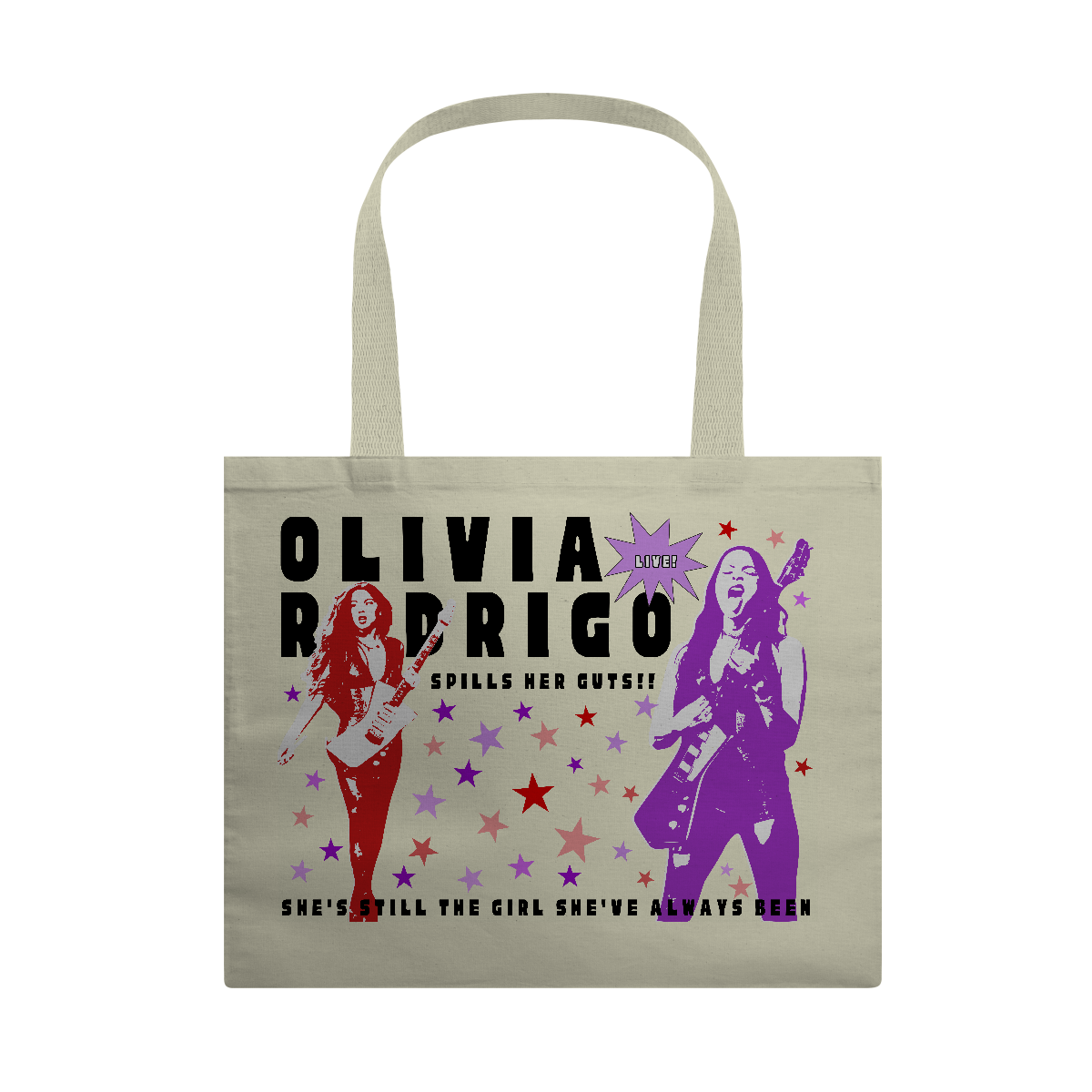 Nome do produto: Ecobag - Spill her guts!! - Olivia Rodrigo