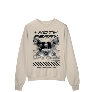Nome do produto Moletom - The Lifetimes Tour arte preta - Katy Perry