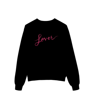 Nome do produto Moletom - Lover songs - Taylor Swift