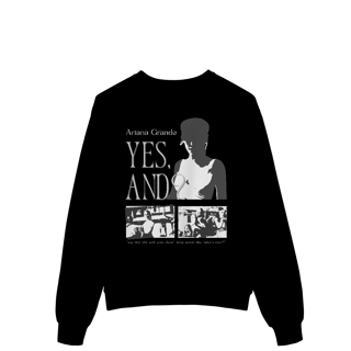 Nome do produto Moletom - Yes, and? - Ariana Grande