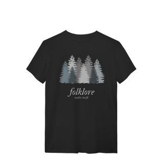 Nome do produto Camiseta - Folklore preta - Taylor Swift
