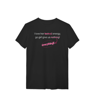 Nome do produto Camiseta - Go Girl - Dua Lipa