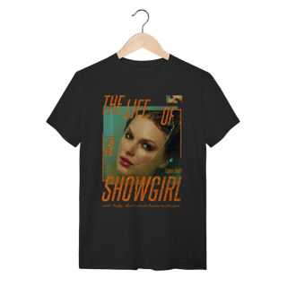 Nome do produto Camiseta - Showgirl Vanilla Preta/branca - Taylor Swift