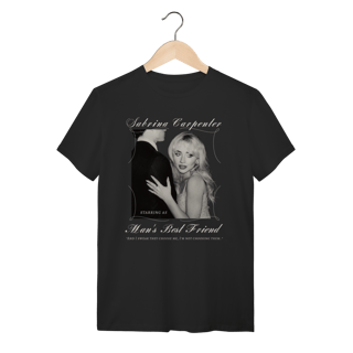 Nome do produto Camiseta - Mans Best Friend bw - Sabrina Carpenter
