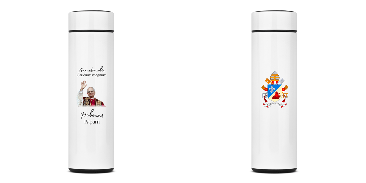 Nome do produto: Garrafa Térmica Habemus Papam