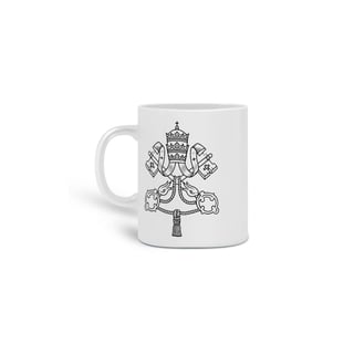 Caneca Brasão Leo XIV