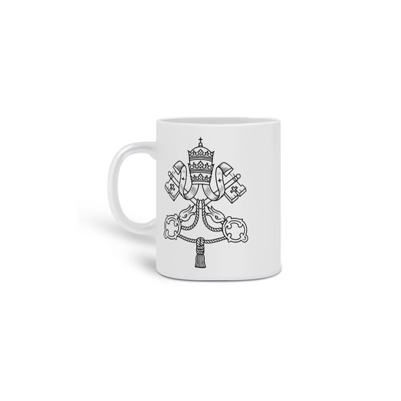 Caneca Brasão Leo XIV