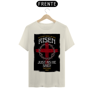 Nome do produto Camiseta He Has Risem - Prime
