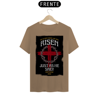 Nome do produto Camiseta He Has Risem - Prime