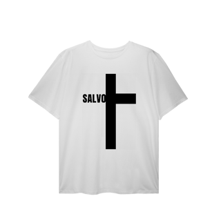 Nome do produto T-Shirt Plus Size Salvo na Cruz