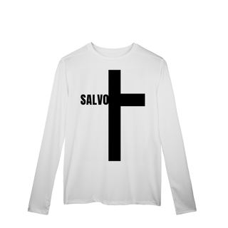 Nome do produto Camiseta Manga Longa Dry UV Salvo na Cruz