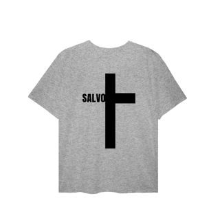 Nome do produto T-Shirt Plus Size Salvo na Cruz