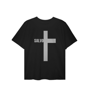 Nome do produto T-shirt Plus Size Salvo na Cruz