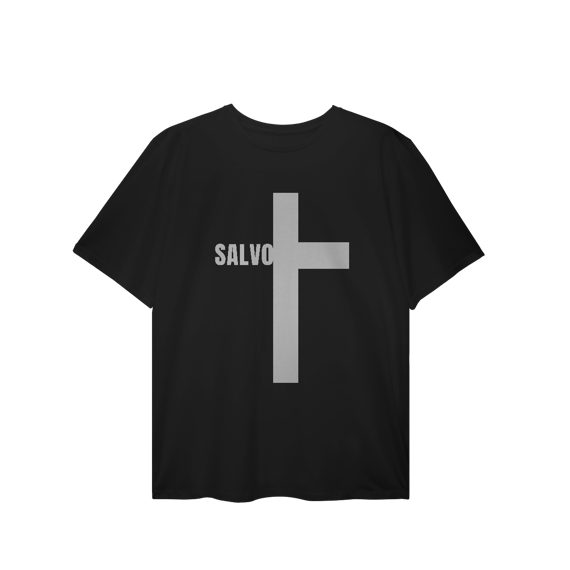 T-shirt Plus Size Salvo na Cruz