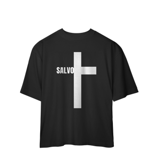 Camiseta Oversized Salvo na Cruz