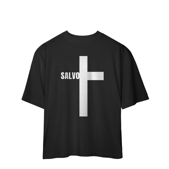 Camiseta Oversized Salvo na Cruz