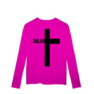Nome do produto Camiseta Manga Longa Dry UV Salvo na Cruz